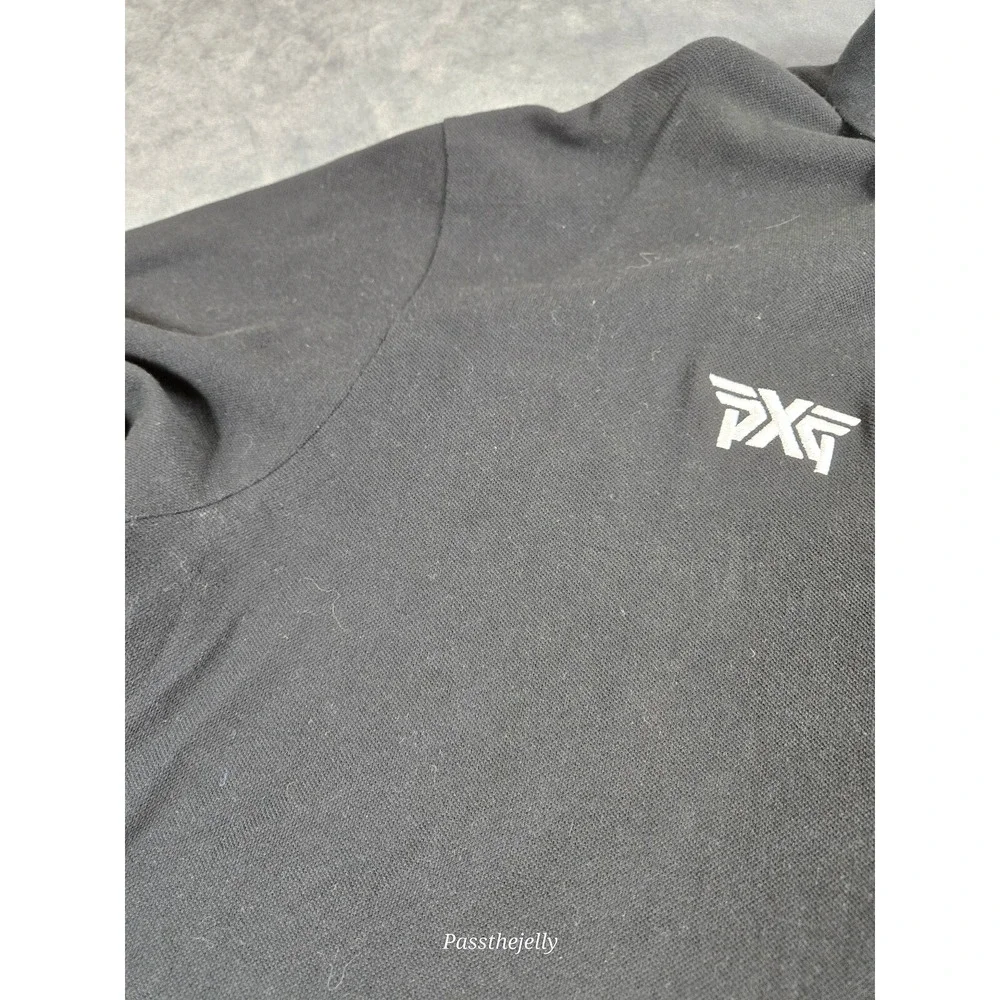 Polo Ralph Lauren Shirt Mens 3XLT PXG‎ Black Short Sleeve Parsons Extreme Golf